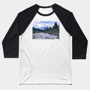 Highwood Pass Alberta Baseball T-Shirt